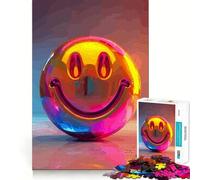 Puzzle da 1000 pezzi "Sorrisi su volti colorati" per adolescenti, gioco stimolante per il pensiero creativo, divertimento rilassante, taglio preciso, regalo di Natale 50x75cm