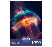 Puzzle Da 1000 Pezzi Space Jellyfish Milky Way Puzzle Per Adulti Gioco Rompicapo Migliora La Memoria Regali Unici Per Compleanno E Natale 70x50cm/1000pcs