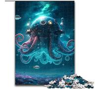 Puzzle da 1000 pezzi "Space Squids" Puzzle impossibili per adulti, dimensioni 26x38cm, regalo per uomini e donne, per tutti i giorni e per occasioni speciali