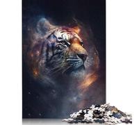 Puzzle da 1000 pezzi Space Tiger per adulti, puzzle per adolescenti, regali, puzzle sostenibili per adulti | Giochi 1000 pezzi (75x50 cm)
