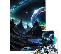 Puzzle da 1000 pezzi "Spectral Planet Part" gioco interattivo educativo regalo perfetto per il Secret Santa (dimensioni 38x26cm)
