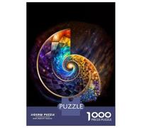 Puzzle Da 1000 Pezzi Spiral of Life Puzzle Per Adulti Giochi Rilassanti Sfida Difficile Divertimento A Casa Attività, 52x38cm/1000pcs