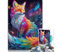 Puzzle da 1000 pezzi Spirit Fox 1000 pezzi per adolescenti, giocattolo educativo antistress, regalo per amici e familiari (dimensioni 75x50cm)