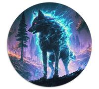 Puzzle da 1000 pezzi Spirit Wolf, puzzle impossibili per adulti, perfetti per adolescenti e famiglie, compleanni (67,5x67,5 cm)