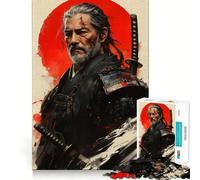 Puzzle da 1000 pezzi "Spirito del Bushido" per adulti e ragazzi, gioco mentale rilassante e di alta qualità, regalo speciale 38x26cm