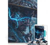 Puzzle da 1000 pezzi "Spirito della Tempesta - Eroe" gioco rompicapo rilassante e stimolante per l'intelletto ideale come regalo per tutta la famiglia 50x75cm