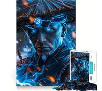 Puzzle da 1000 pezzi "Spirito della Tempesta" per adolescenti, gioco di logica semplice e divertente, taglio perfetto, regalo di compleanno 38x26cm
