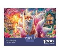 Puzzle da 1000 pezzi Spirito di volpe, per uomini e donne, Paesaggio parigino, puzzle impegnativo 70x50cm, per bambini di 12 anni+