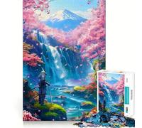 Puzzle da 1000 pezzi Splendido paesaggio,taglio preciso,divertente gioco di logica,divertimento per rilassarsi,decorazione natalizia per la casa (50x75cm)
