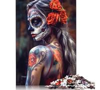Puzzle da 1000 pezzi "Splendore spettrale" per adulti, difficoltà: gioco educativo, giocattolo, decorazione per la famiglia (75x50 cm)