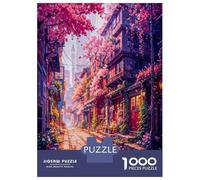 Puzzle Da 1000 Pezzi Spring Street Puzzle Per Adulti Giocattoli Antistress Regali Per Donne Regali Unici Di Compleanno E Altro 70x50cm/1000pcs