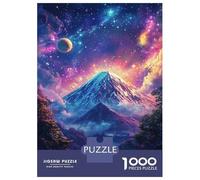 Puzzle Da 1000 Pezzi - Starry Mountain Majesty Puzzle Per Adolescenti Gioco Rompicapo Antistress Offerta Regalo Per Tutta La Famiglia 52x38cm/1000pcs