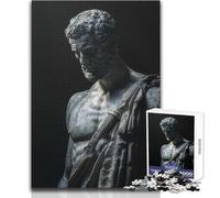 Puzzle da 1000 pezzi Statua di Ercole Stoico Passatempo pacifico e appagante Incastro perfetto Taglio di precisione Dimensioni giocattolo 38x52cm