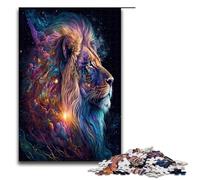 Puzzle da 1000 pezzi Stella Leone Puzzle per adulti Puzzle in legno Gioco impegnativo 1000 pezzi (75x50 cm)