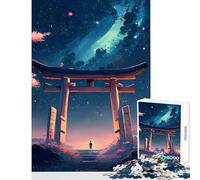 Puzzle da 1000 pezzi Stelle Lontane Giocattoli Antistress Regalo di Compleanno Gioco Pratico con Pezzi di Forma Casuale Completamente Incastrati Dimensioni 38x26cm