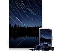 Puzzle da 1000 pezzi "Stelle sul lago nella foresta" per ragazzi, gioco di logica e puzzle da assemblare, divertente, con taglio di precisione, regalo elegante 50x75cm