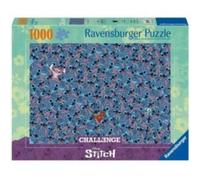 Ravensburger - Puzzle Stitch Challenge per Adulti e Ragazzi, 1000 Pezzi, Idea Re