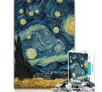 Puzzle da 1000 pezzi "Storni sotto il cielo notturno" per adulti e adolescenti, aiuta il cervello a esercitare i giocattoli avvincenti per coltivare la pazienza, ottimo regalo, 75x50cm