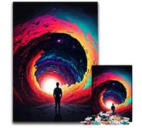 Puzzle da 1000 pezzi "Strada colorata" per adulti, puzzle per adulti, regalo di sfida per la mente, attività educativa per adolescenti, 26x38cm/10,23x14,96 pollici