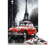 Puzzle da 1000 pezzi Street Art di Parigi per adulti e bambini, creativo, rettangolare, giocattolo educativo divertente, 1000 pezzi (38x26 cm)