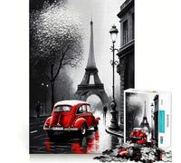 Puzzle da 1000 pezzi "Street Art Paris" per adolescenti, gioco di logica, passatempo rilassante, taglio perfetto, regalo classico 38x26cm