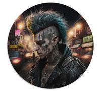 Puzzle da 1000 pezzi Street Punk, puzzle difficili per adulti, sviluppa la coordinazione occhio-mano, perfetto come regalo di compleanno (67,5x67,5 cm)