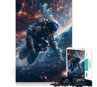 Puzzle da 1000 pezzi "Studente subacqueo spaziale" per ragazzi, stimolante per la mente, ideale per il tempo libero, con bordi precisi e un regalo originale 38x26cm