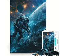 Puzzle da 1000 pezzi "Subacqueo nello spazio" per adulti, un gioco stimolante e divertente da fare insieme Ritagli precisi per un'opera d'arte da esporre (38x52cm)