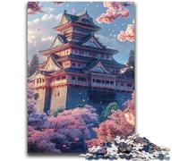 Puzzle da 1000 pezzi sui templi giapponesi per adolescenti, regalo per ammazzare il tempo durante le vacanze Ogni pezzo è unico Gioco divertente e stimolante per tutta la famiglia (50x75cm)