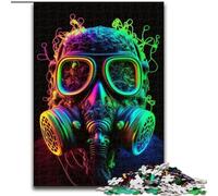 Puzzle da 1000 pezzi sulla diffusione del virus, in legno, dal design intricato per adolescenti, decorazione fai da te e divertimento che stimola il cervello, 1000 pezzi(50x75cm)