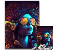 Puzzle da 1000 pezzi sulla diffusione del virus, puzzle difficile per adulti, adolescenti, coppie e amici per compleanni e Natale, 26X38CM/10,23x14,96 pollici.