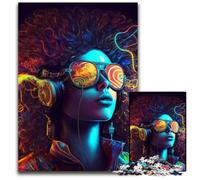 Puzzle da 1000 pezzi sulla diffusione del virus, puzzle divertenti da fare a casa, regalo di compleanno, regali da viaggio 50x75CM/19,68x29,52 pollici