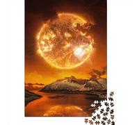 Puzzle da 1000 pezzi "Sunfall" per adulti e adolescenti, giochi educativi per la casa, giocattoli fai da te, regali di Natale, 1000 pezzi (75x50 cm)