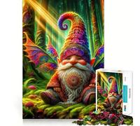 Puzzle da 1000 pezzi Sussurri del Bosco per adulti,gioco di memoria divertente,componenti robusti e ben definiti, alleviare lo stress (38x26cm)