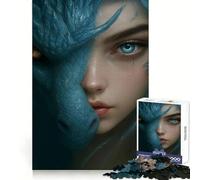 Puzzle da 1000 pezzi "Sussurri del Drago" per ragazzi, stimola la memoria, crea un'atmosfera rilassante, bordi nitidi, regalo di Natale accogliente (38x52cm)