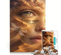 Puzzle da 1000 pezzi "Sussurri dell'anima del deserto" gioco pratico interazione genitore-figlio collezione d'artista opera d'arte 50x75cm