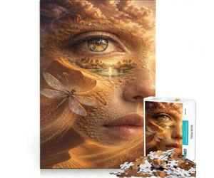 Puzzle da 1000 pezzi "Sussurri dell'anima del deserto" gioco pratico interazione genitore-figlio collezione d'artista opera d'arte 50x75cm
