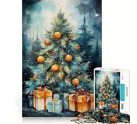 Puzzle da 1000 pezzi "Sussurri d'Inverno" Gioco creativo per sviluppare le abilità Incastro perfetto,nessun pezzo si stacca Attività per rafforzare i legami affettivi (50x75cm)