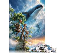 Puzzle da 1000 pezzi "Sussurri nel vento", puzzle di carta, gioco educativo, sfida, giocattolo, come regalo di Natale, 38x26 cm/1000 pezzi