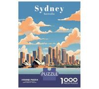 Puzzle Da 1000 Pezzi Sydney Australia Travel Puzzle Per Adulti Gioco Rompicapo Decorazione Perfetta Regali Unici Per Compleanno E Natale 70x50cm/1000pcs