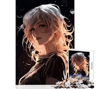 Puzzle da 1000 pezzi Synthwave Anime Girl giocattolo decorazione da parete regalo per compleanni gioco educativo allena il tuo cervello e le tue mani dimensioni 38x26cm