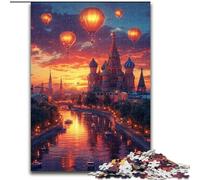 Puzzle da 1000 pezzi Taj Mahal colorato in legno, perfetto per decorare la casa o l'ufficio, ideale come regalo di Natale 50x75cm, decorazione artistica fai da te, perfetto regalo di compleanno