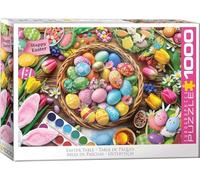 Puzzle da 1000 pezzi, tavolo pasquale