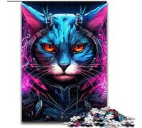 Puzzle da 1000 pezzi Tech Cat, puzzle da 1000 pezzi per adulti, gioco rompicapo per adolescenti, regalo perfetto per una serata di giochi in famiglia (dimensioni 50x75cm)