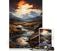 Puzzle da 1000 pezzi "Tempesta sulla Patagonia" per adulti, gioco stimolante e divertente, taglio preciso, regalo speciale 50x75cm