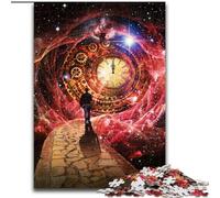 Puzzle da 1000 pezzi "Tempo e Spazio" per adulti, ideale per il divertimento in famiglia, regalo perfetto per feste e compleanni (dimensioni 26x38cm)