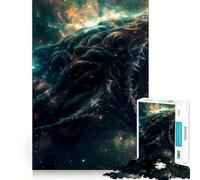 Puzzle da 1000 pezzi "Terrore nello spazio" per adulti, gioco rilassante e stimolante per la mente, taglio di alta qualità, regalo di compleanno 38x52cm
