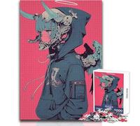 Puzzle da 1000 pezzi "Teschio Angelo" per adulti e adolescenti, gioco creativo di risoluzione dei problemi, idea regalo memorabile e sentita, dimensioni 38x26cm