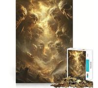 Puzzle da 1000 pezzi "Teschio, Nuvola, Apocalisse" per adulti e ragazzi, ideale per migliorare la memoria, per un relax leggero e piacevole, con tagli netti e un regalo delizioso 50x75cm
