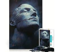 Puzzle da 1000 pezzi "The Broken Dreamer" per adolescenti, gioco per allenare la mente, rilassante, evasione artistica, regalo premuroso 38x52cm